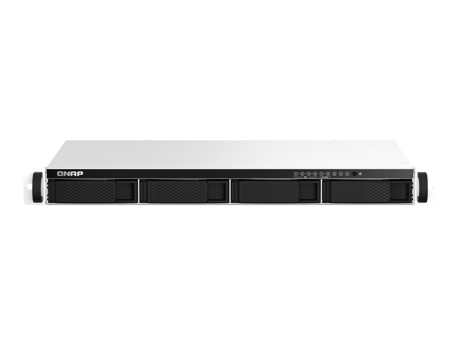 QNAP 1U Short depth rackmount 2.5GbE NAS | TS-464eU-8G | Intel Celeron | N5095 | 8 GB