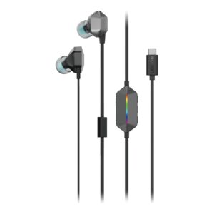 Lenovo RGB Gaming In-Ear Headphones | Legion E510 7.1 | Built-in microphone | Wired | Stormy Gray