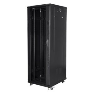 Lanberg | Rack cabinet 19" free-standing 37U/600x800 (flat pack) | FF01-6837-12B | Black
