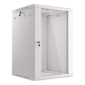 Lanberg | Rack cabinet 19" wall-mount 18U/600x600 (flat pack) | WF01-6618-10S | Grey