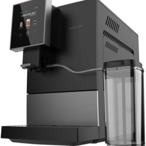 Cecotec Coffee Maker | Cremmaet Compactccino Connected | Pump pressure 19 bar | Built-in milk frother | Super-automatic | Black