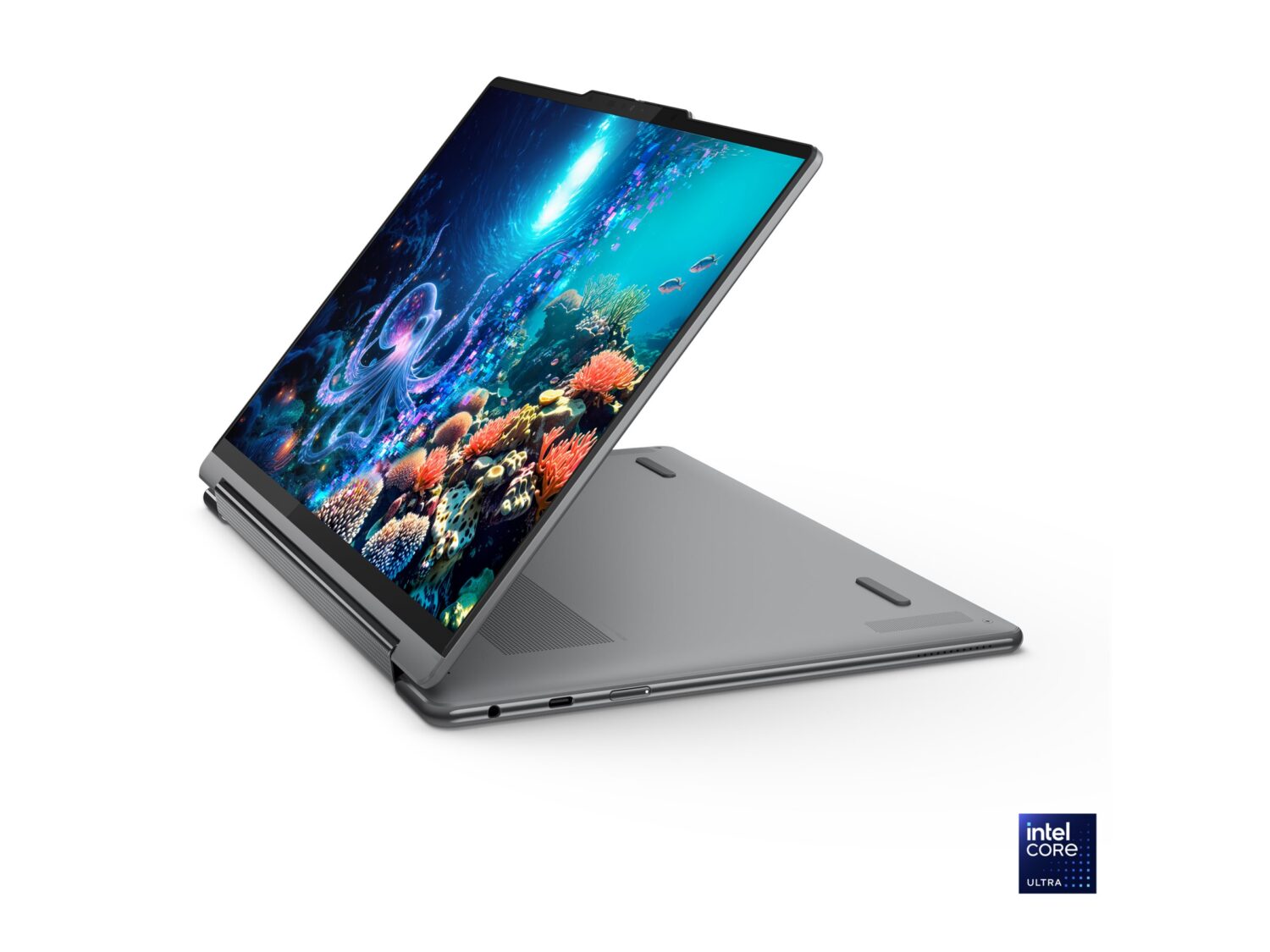 Lenovo Yoga 9 2-in-1 14ILL10 14 2.8K Touch ULT7-258V/32GB/1TB//Arc Graphics 140V/Win11 Pro/ENG Backlit kbd/Grey/FP/2Y Warranty | Lenovo