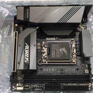 SALE OUT. GIGABYTE B660I AORUS PRO DDR4 1.x M/B | Gigabyte B660I AORUS PRO DDR4 1.x M/B | Processor family Intel | Processor socket  LGA1700 | DDR4 DIMM | Memory slots 2 | Supported hard disk drive interfaces 	SATA, M.2 | Number of SATA connectors 4 | Chipset Intel B660 Express | Mini-ITX | USED, REFURBISHED, WITHOUT ORIGINAL PACKAGING AND ACCESSORIES, ANTENNA AND BACK PANEL INCLUDED