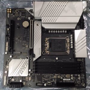 SALE OUT. GIGABYTE B760M AORUS ELITE AX 1.0 M/B | Gigabyte B760M AORUS ELITE AX 1.0 M/B | Processor family Intel | Processor socket  LGA1700 | DDR5 DIMM | Memory slots 4 | Supported hard disk drive interfaces 	SATA, M.2 | Number of SATA connectors 4 | Chipset Intel B760 Express | Micro ATX | USED, REFURBISHED, WITHOUT ORIGINAL PACKAGING AND ACCESSORIES, ANTENNA AND BACK PANEL INCLUDED