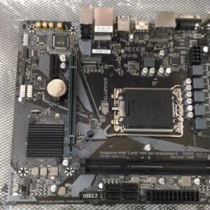 SALE OUT. Gigabyte H610M S2H V2 1.0 DDR5 | Gigabyte H610M S2H V2 1.0 | Processor family Intel | Processor socket LGA1700 | DDR5 DIMM | Supported hard disk drive interfaces M.2, SATA | Number of SATA connectors 4 | USED, REFURBISHED