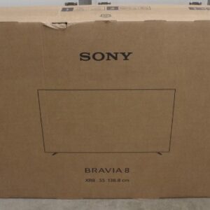 Sony K55XR80PAEP Bravia 8 | 55 | Smart TV | Google TV | 4K UHD | Black | DAMAGED PACKAGING, MISSING INNERT PACKAGING